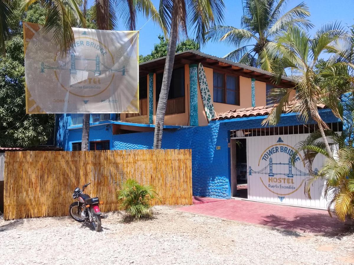Tower Bridge Hostel Puerto Escondido  Luaran gambar